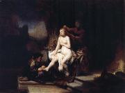 REMBRANDT Harmenszoon van Rijn, Bathsheba Bathing